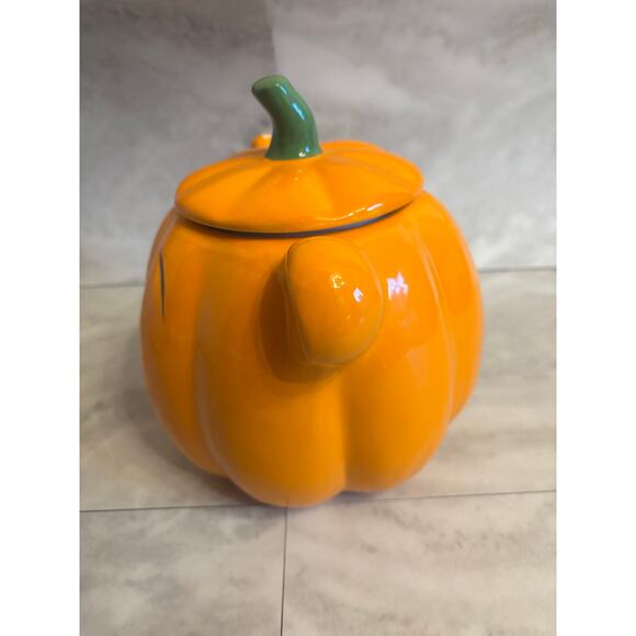 Disney Winnie The Pooh Halloween Jack O Lantern Pumpkin 8” Cookie Jar - Picture 3 of 7